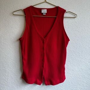 A New Day Button Down Tank